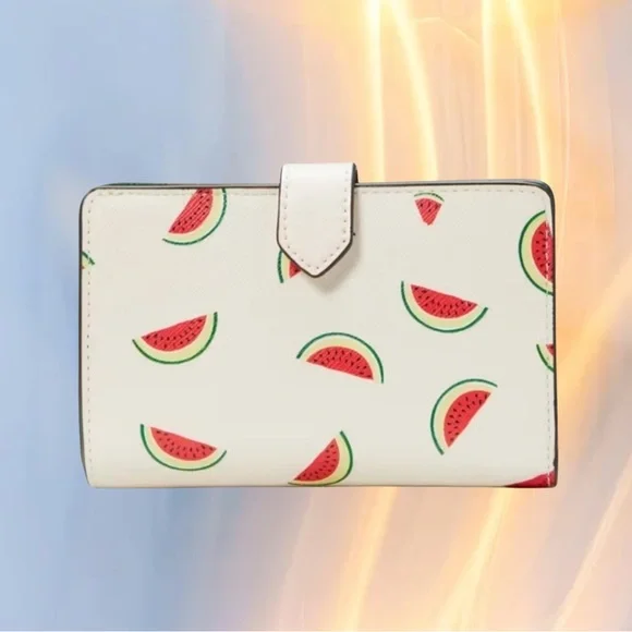 Kate Spade Staci Watermelon Bifold Wallet - NWT and Packaging - Picture 5 of 14